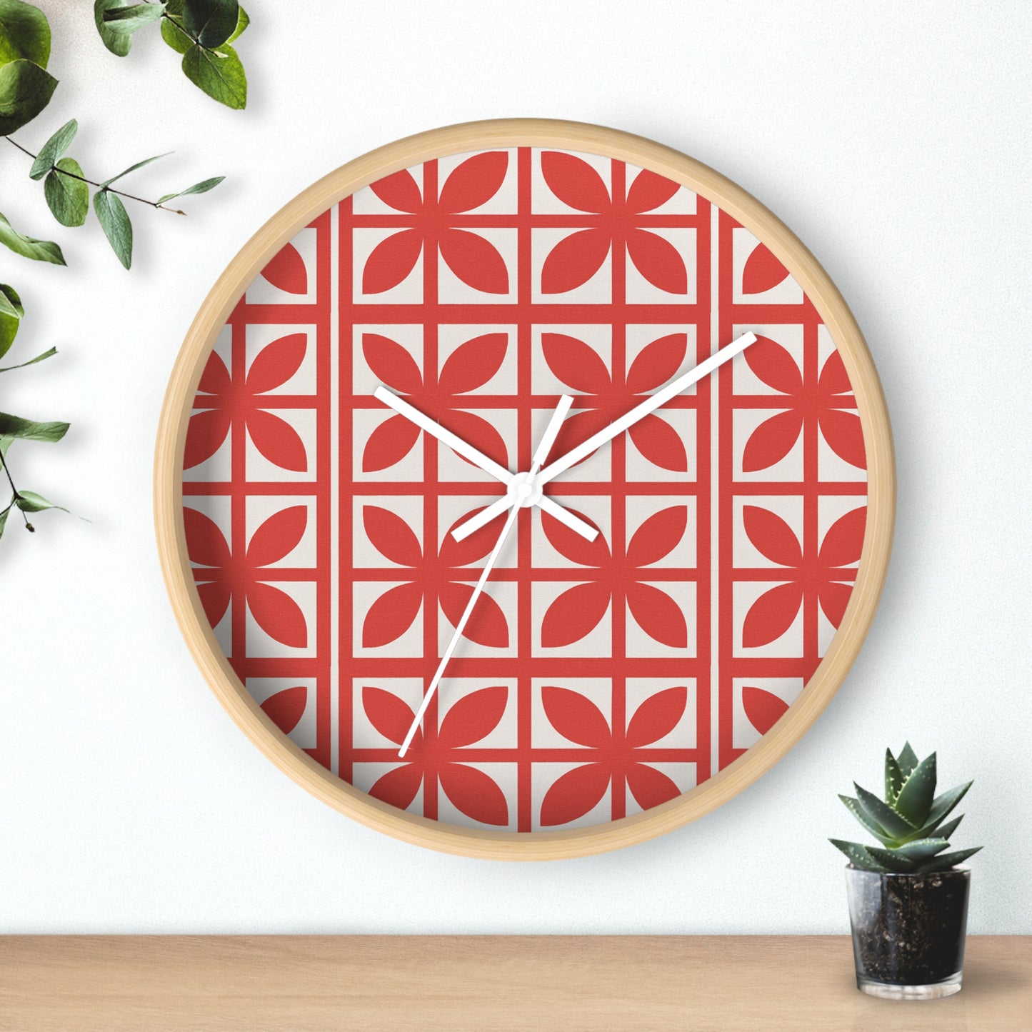 Atomic Petal Pop Clock