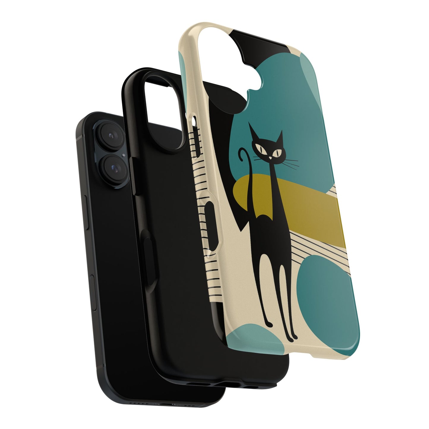 Atomic Cool Cat Phone Case