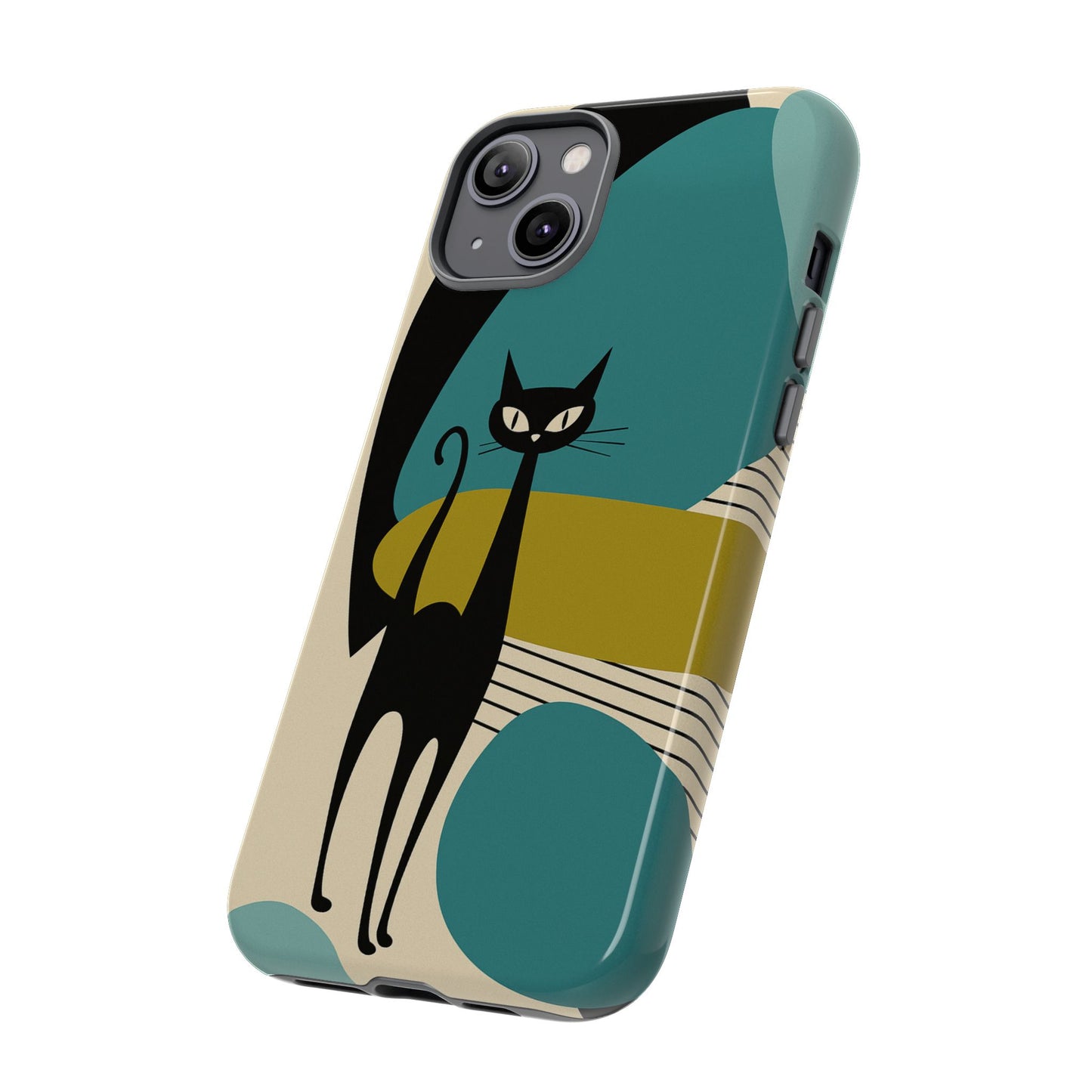 Atomic Cool Cat Phone Case