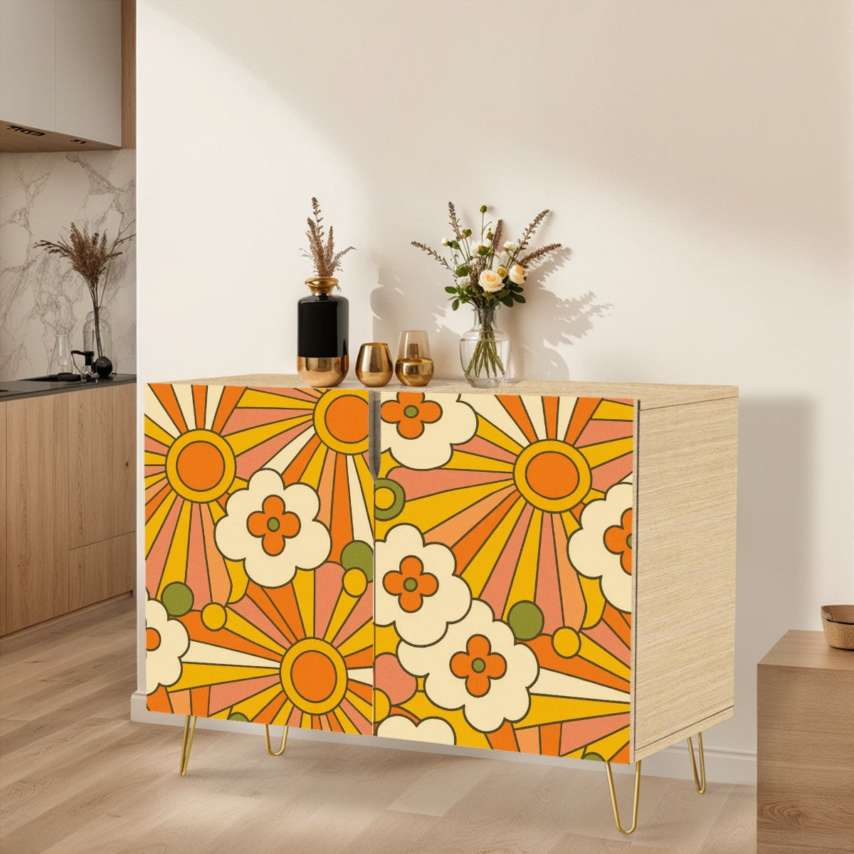 Sunburst Daisy Dream Cabinet
