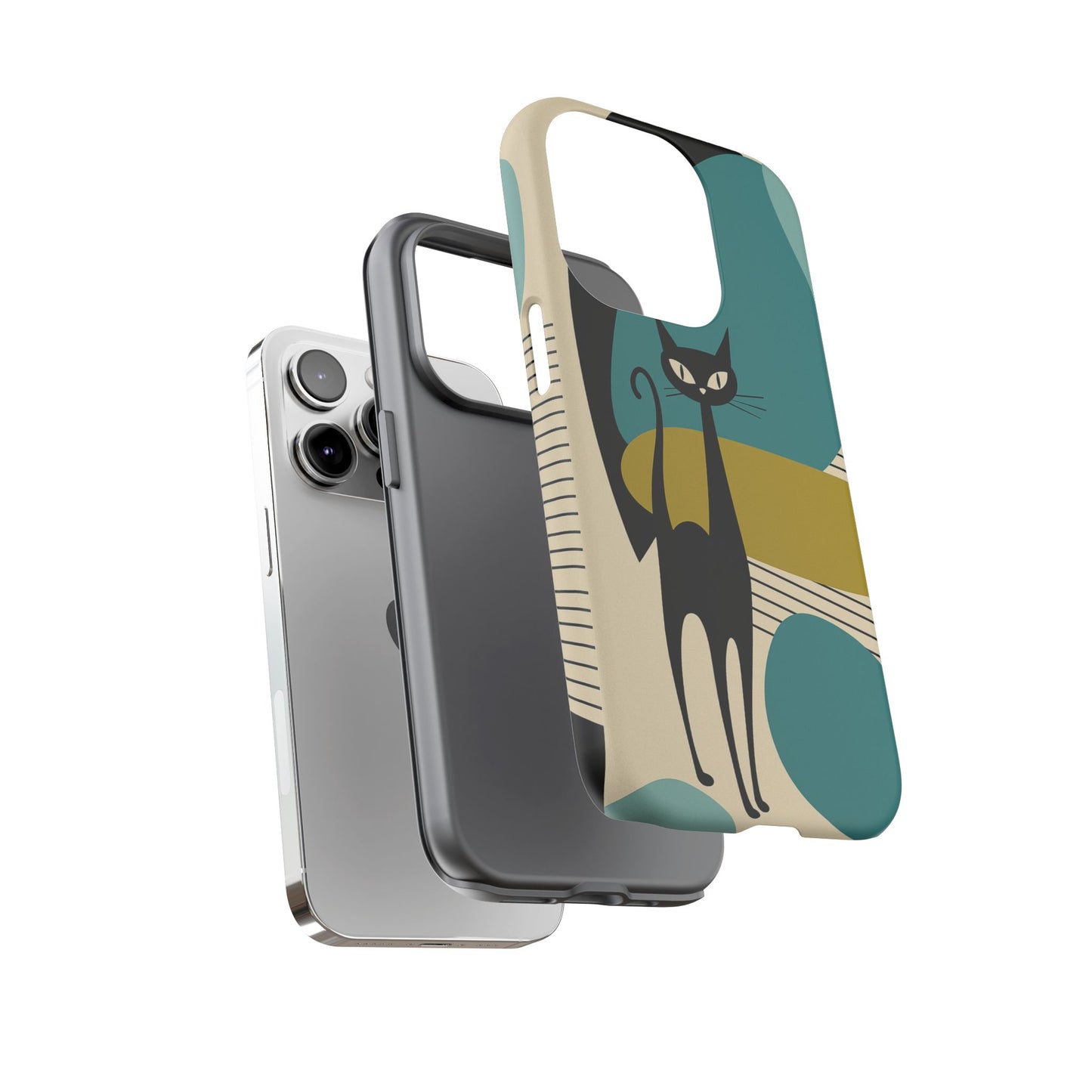 Atomic Cool Cat Phone Case