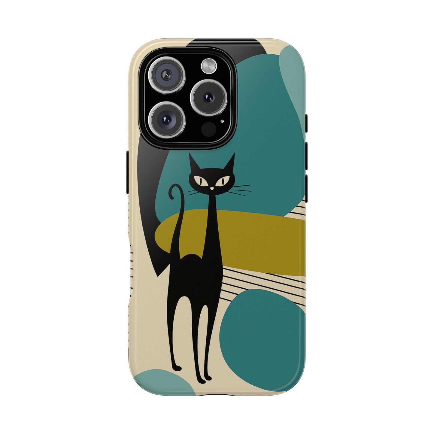 Atomic Cool Cat Phone Case