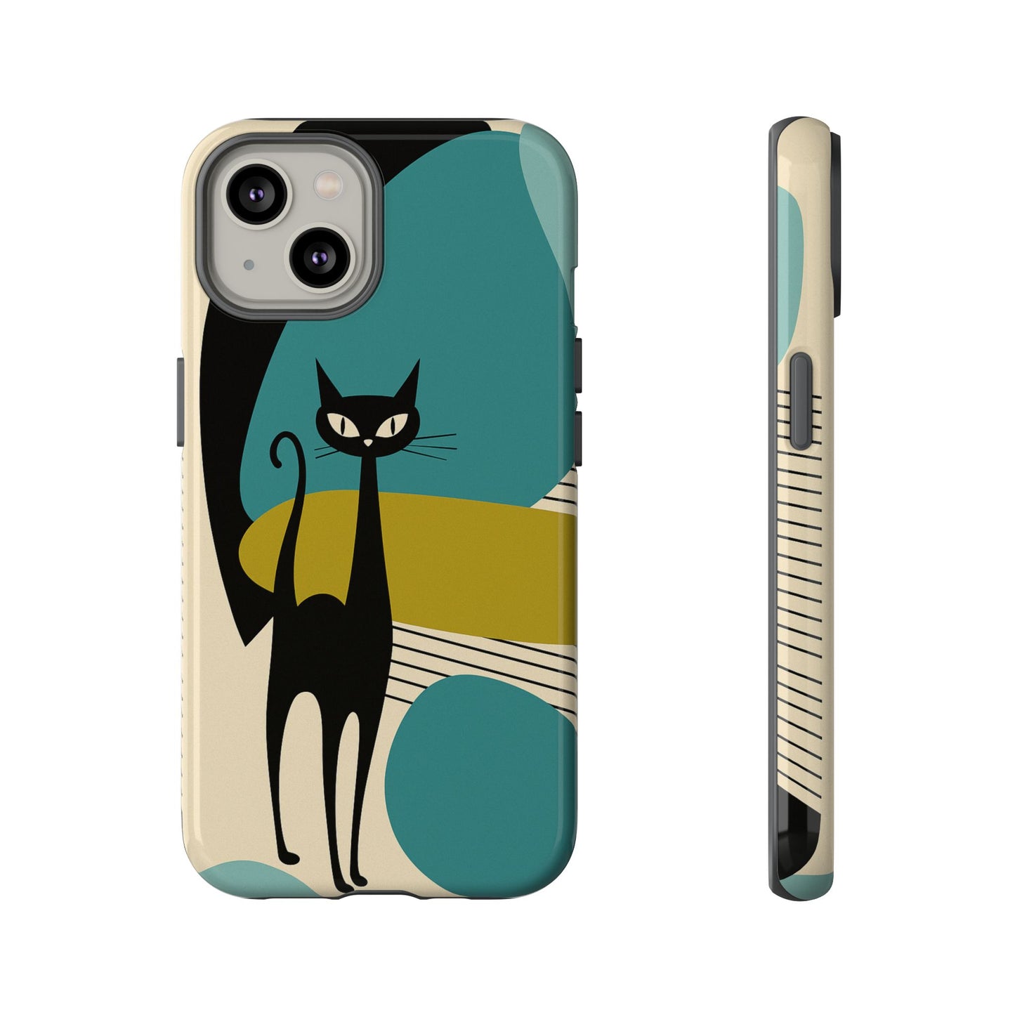 Atomic Cool Cat Phone Case