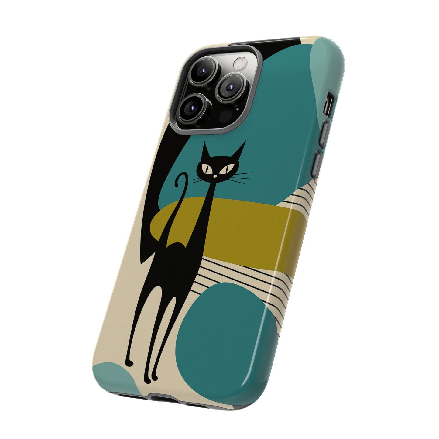Atomic Cool Cat Phone Case