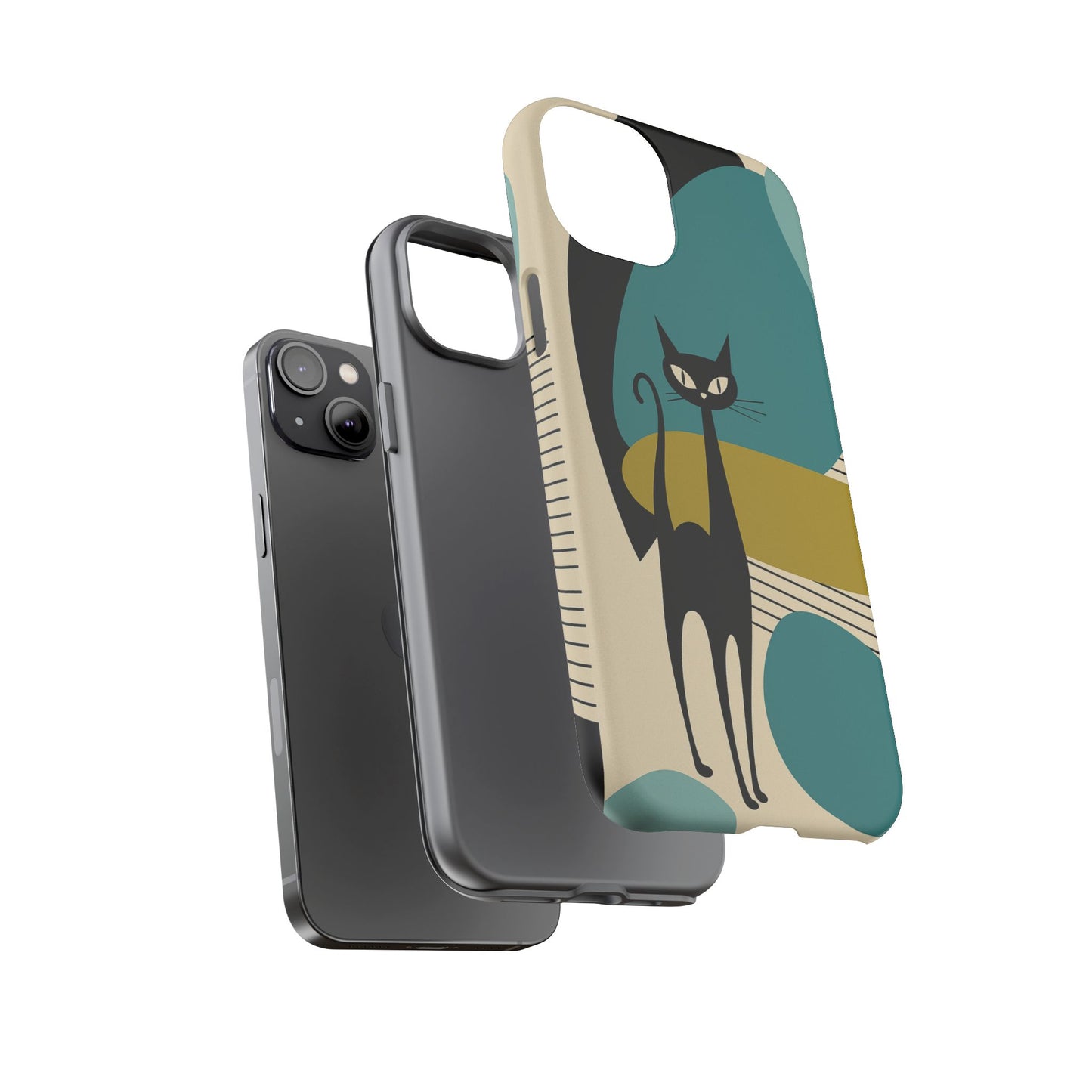 Atomic Cool Cat Phone Case