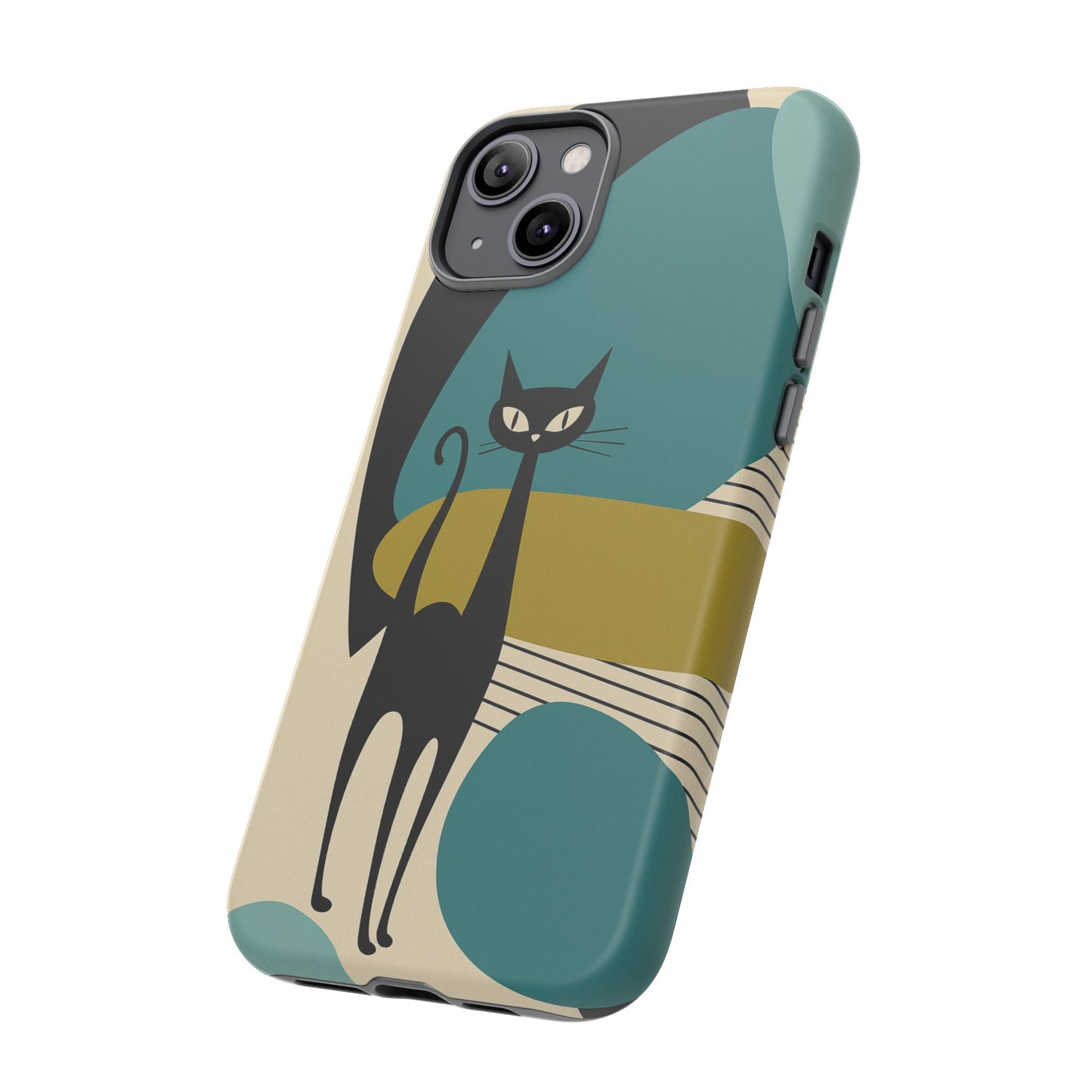 Atomic Cool Cat Phone Case