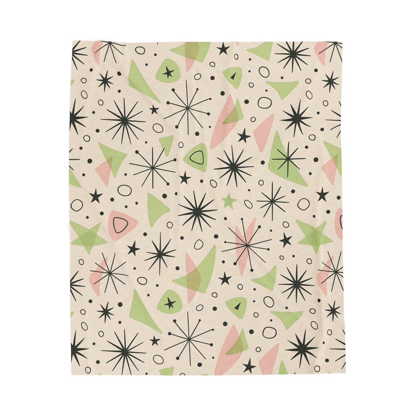 Atomic Bloom Retro Throw