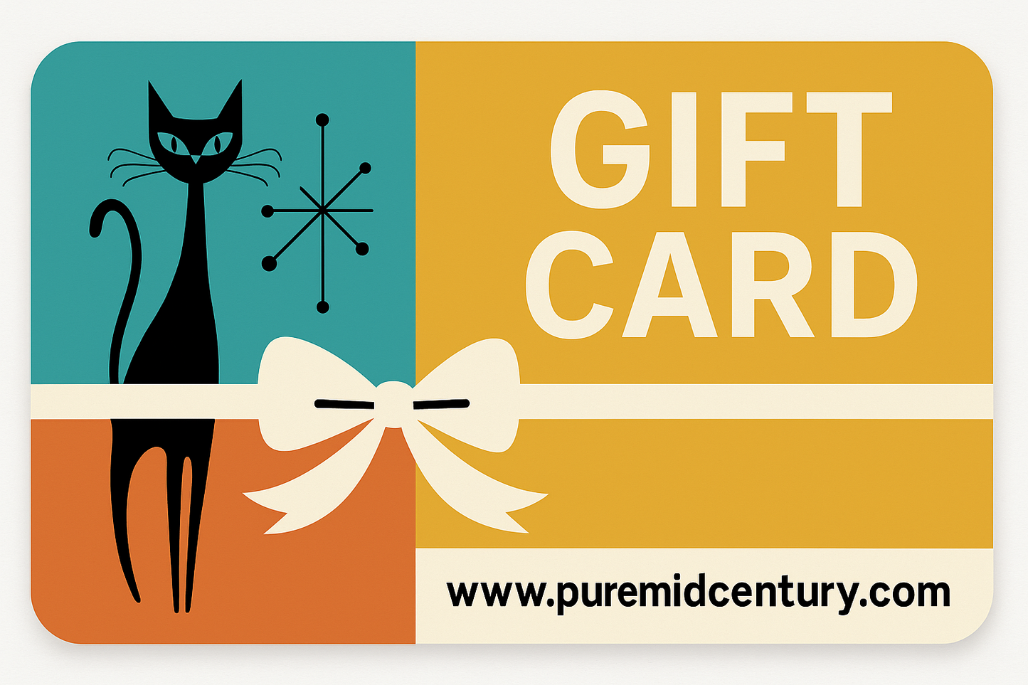 Pure Mid Century Gift E-Card