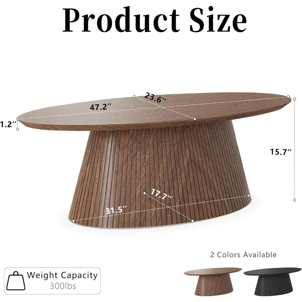 Ovala Coffee Table – Mid Century Modern Design