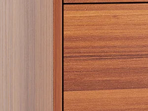 Mid-Century Modern 6 Drawer Dresser – Storage Chest with Metal Handles