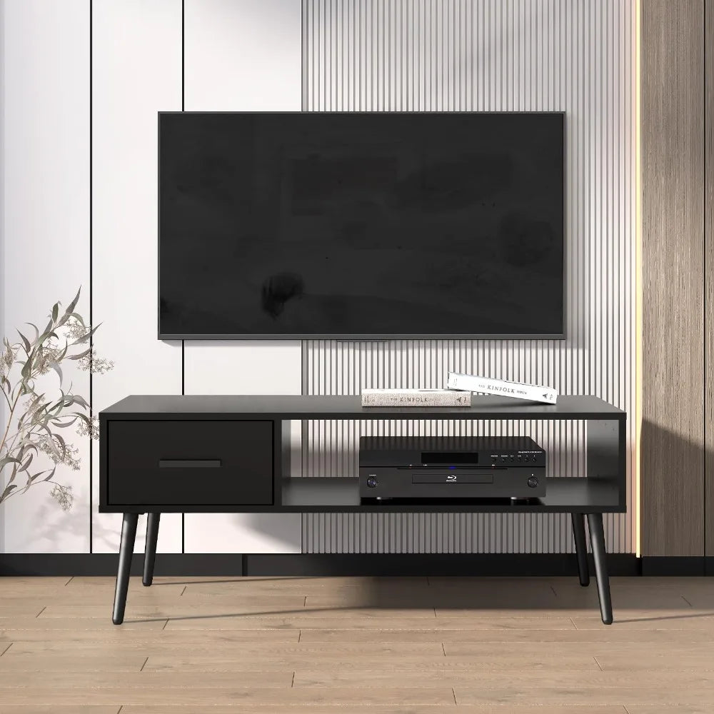 Mid Century Modern Coffee Table – Center Table with Storage
