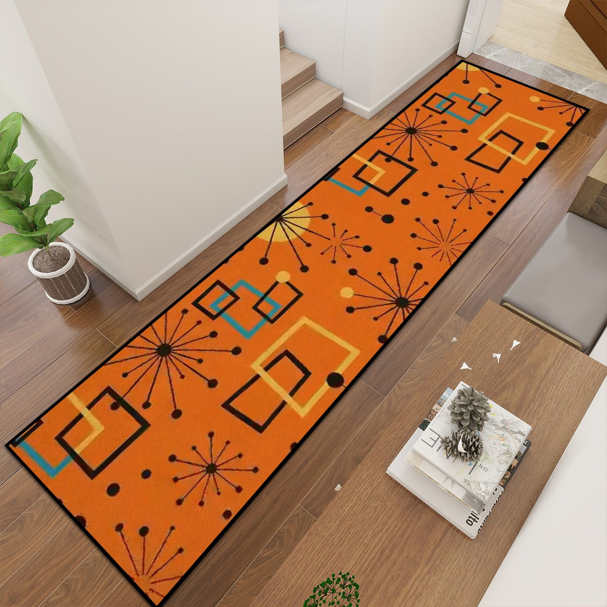 Retro Rocket Lounge Runner