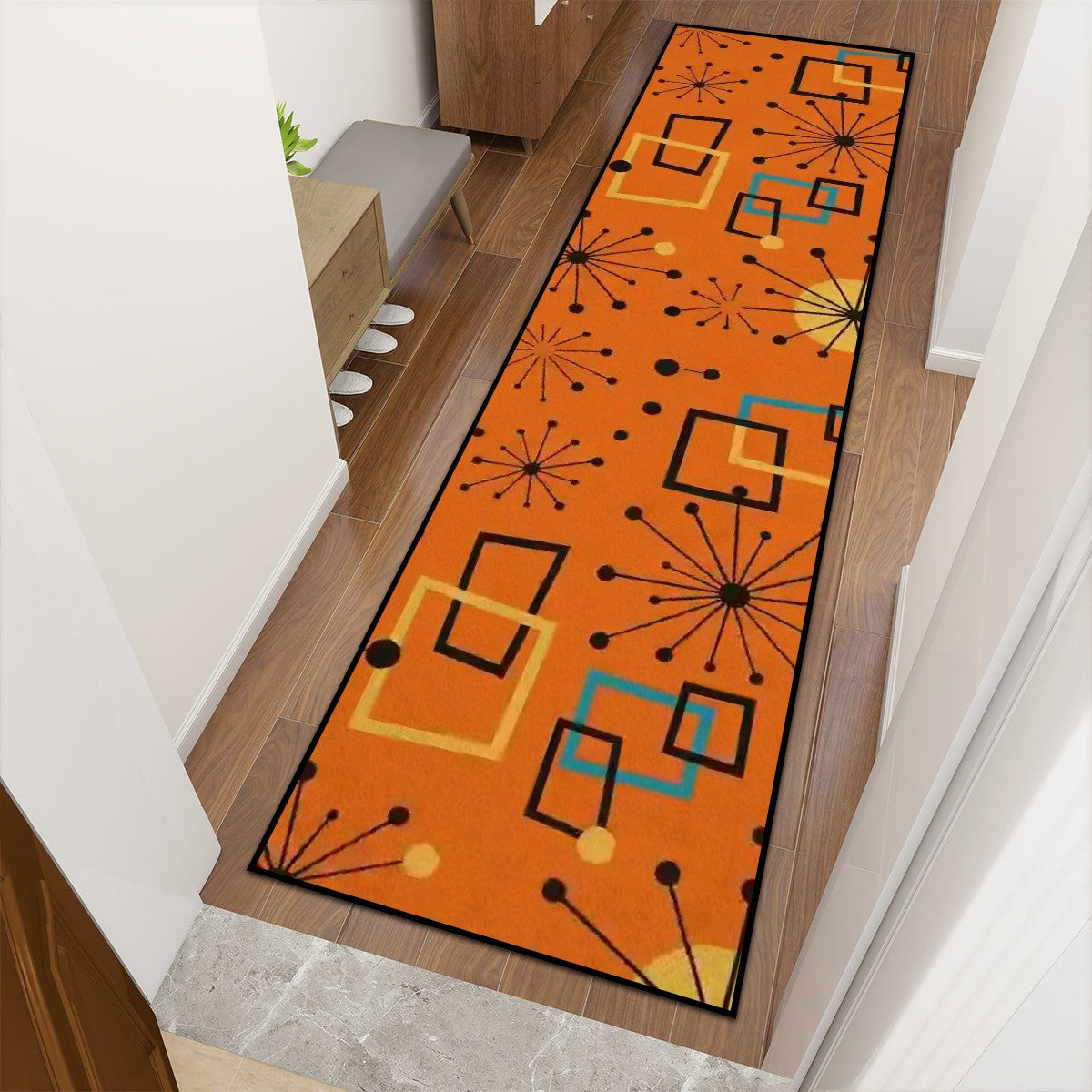 Retro Rocket Lounge Runner