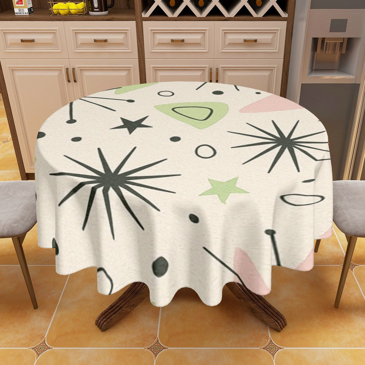 Starlite Dreams Round Tablecloth