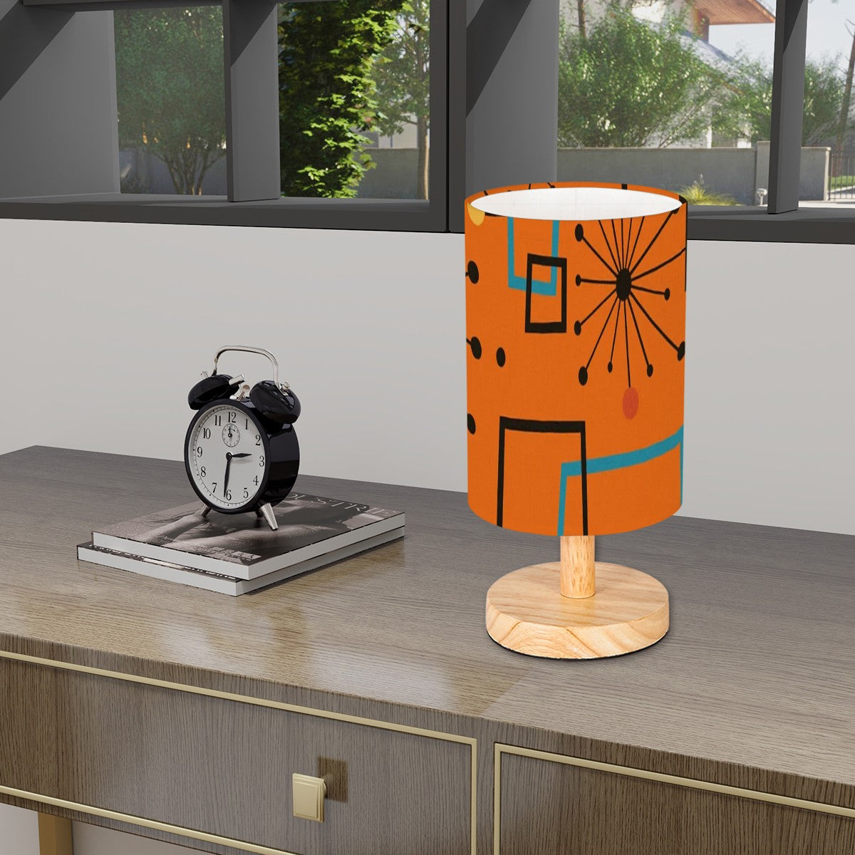 ✴️ Atomic Ember Table Lamp