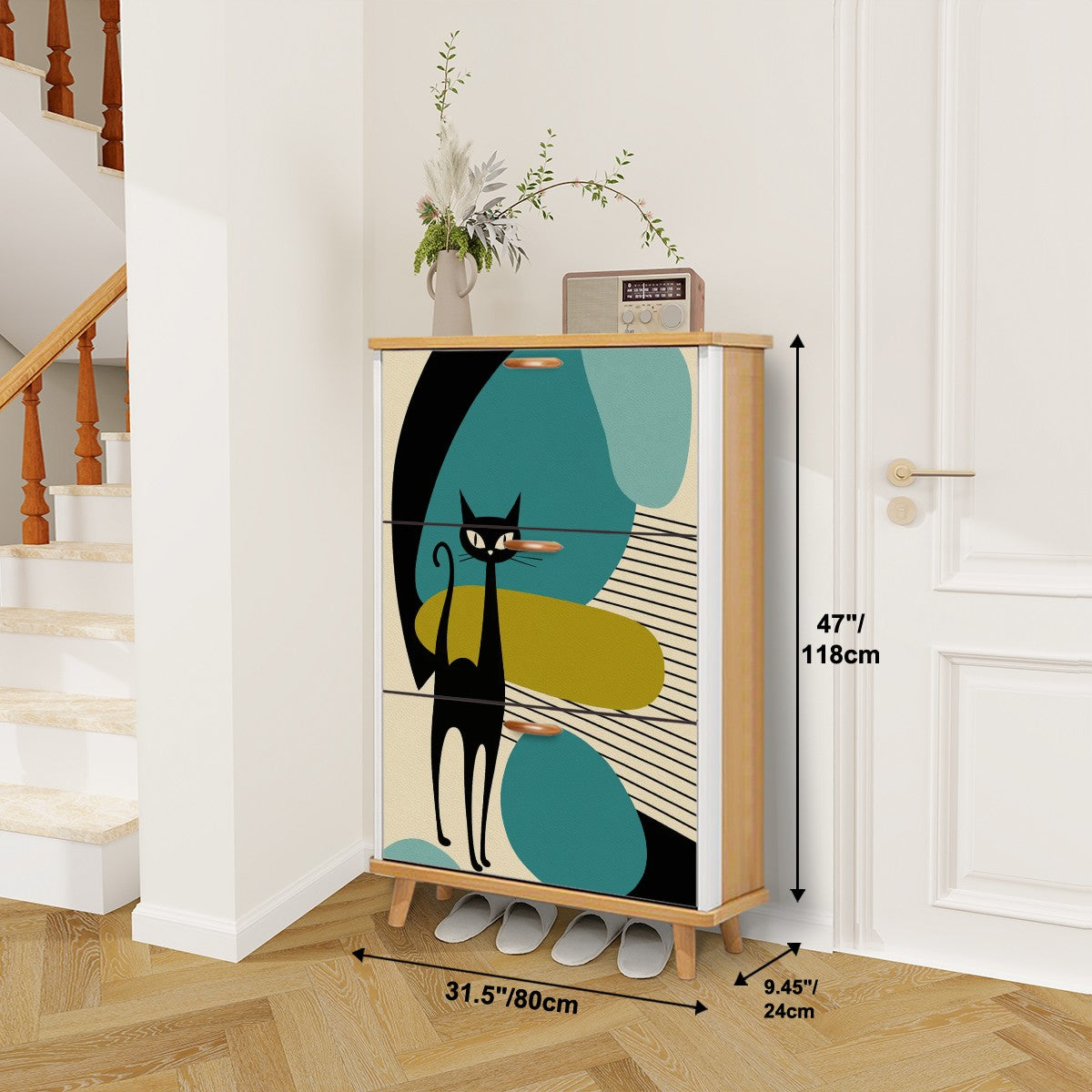 Cool Cat Mid-Mod Storage