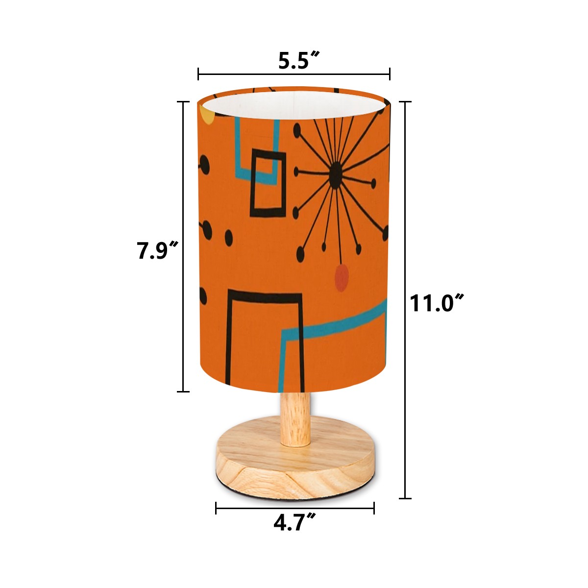 ✴️ Atomic Ember Table Lamp