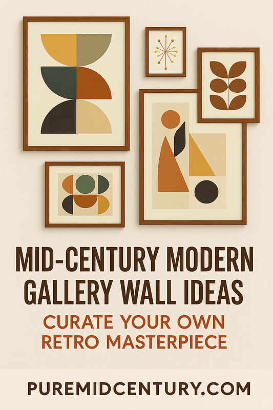 Mid-Century Modern Gallery Wall Ideas: Curate Your Own Retro Masterpiece