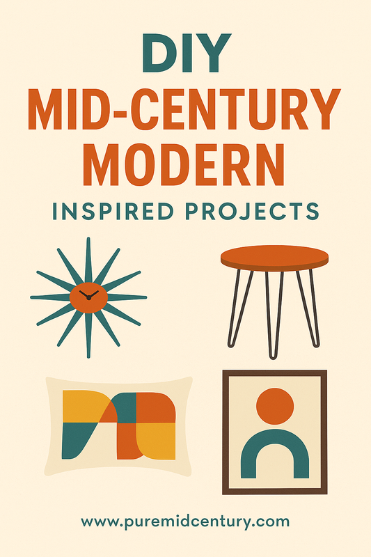 DIY Mid-Century Modern Inspired Projects
