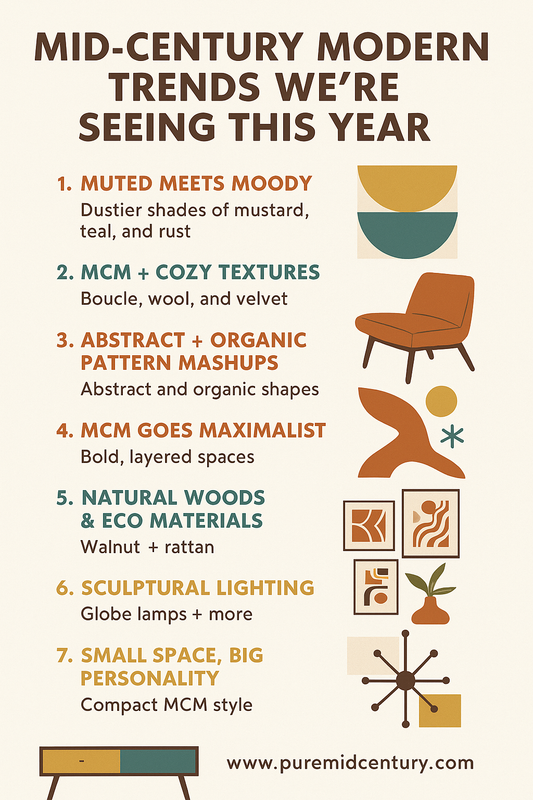 Mid-Century Modern Trends We’re Seeing This Year