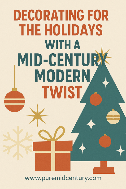 Decorating for the Holidays with a Mid-Century Modern Twist