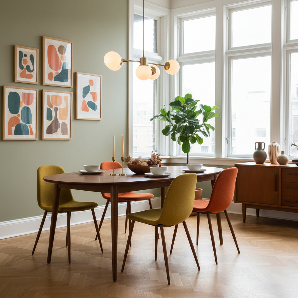Mid-Century Modern Dining Room