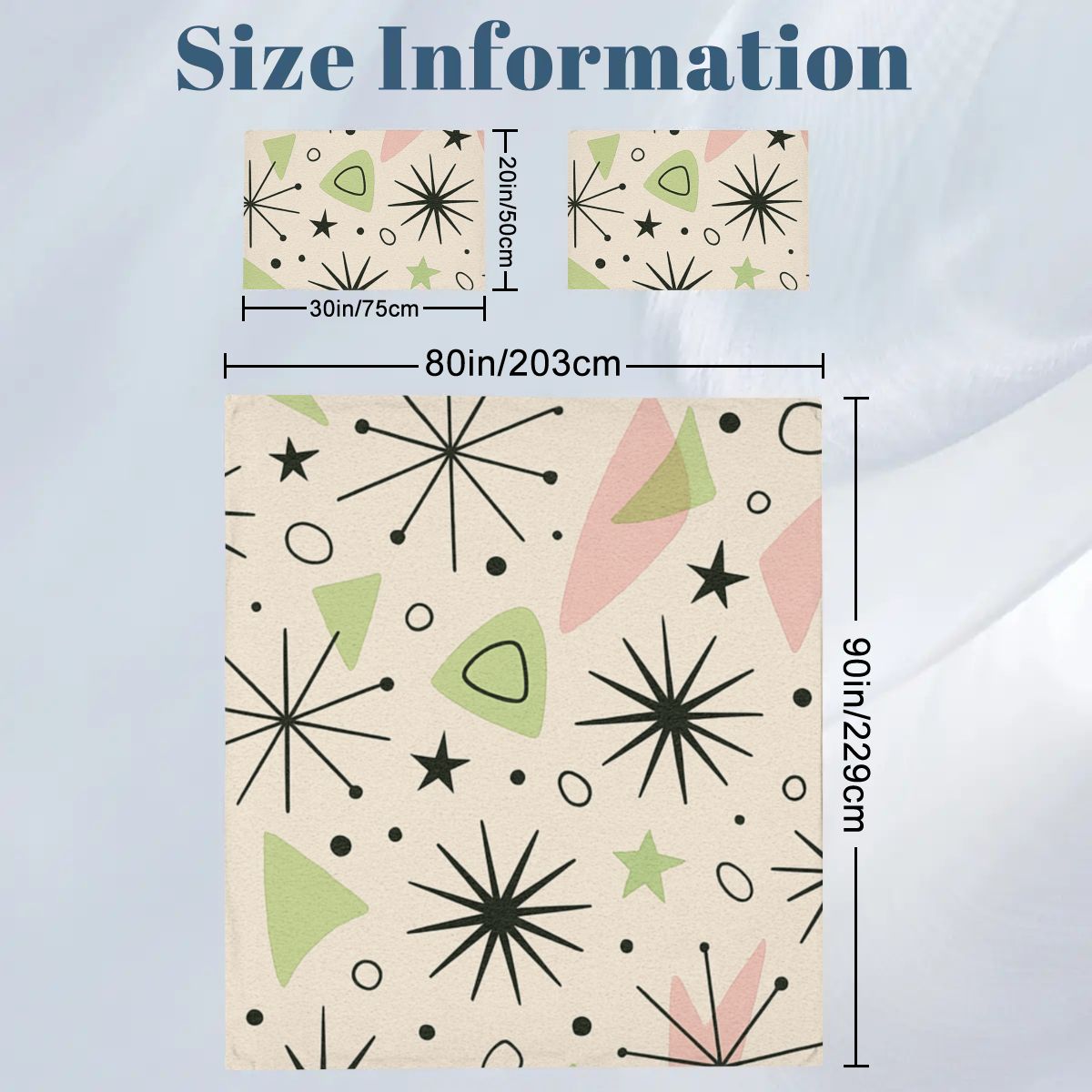 Atomic Starburst Dreams Duvet Cover Set