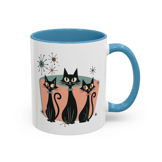 Atomic Cats Ceramic Mug
