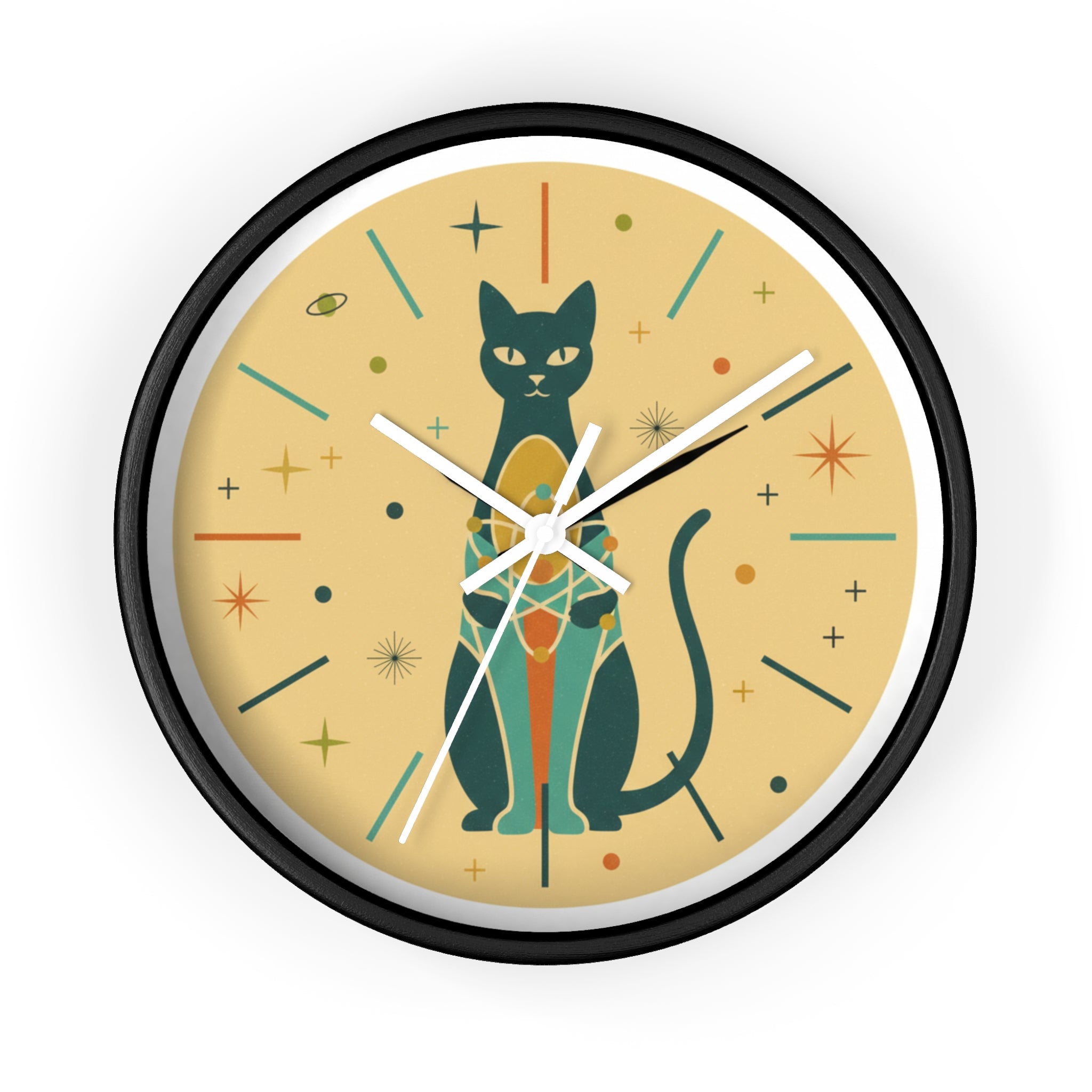 The Atomic Feline Wall Clock