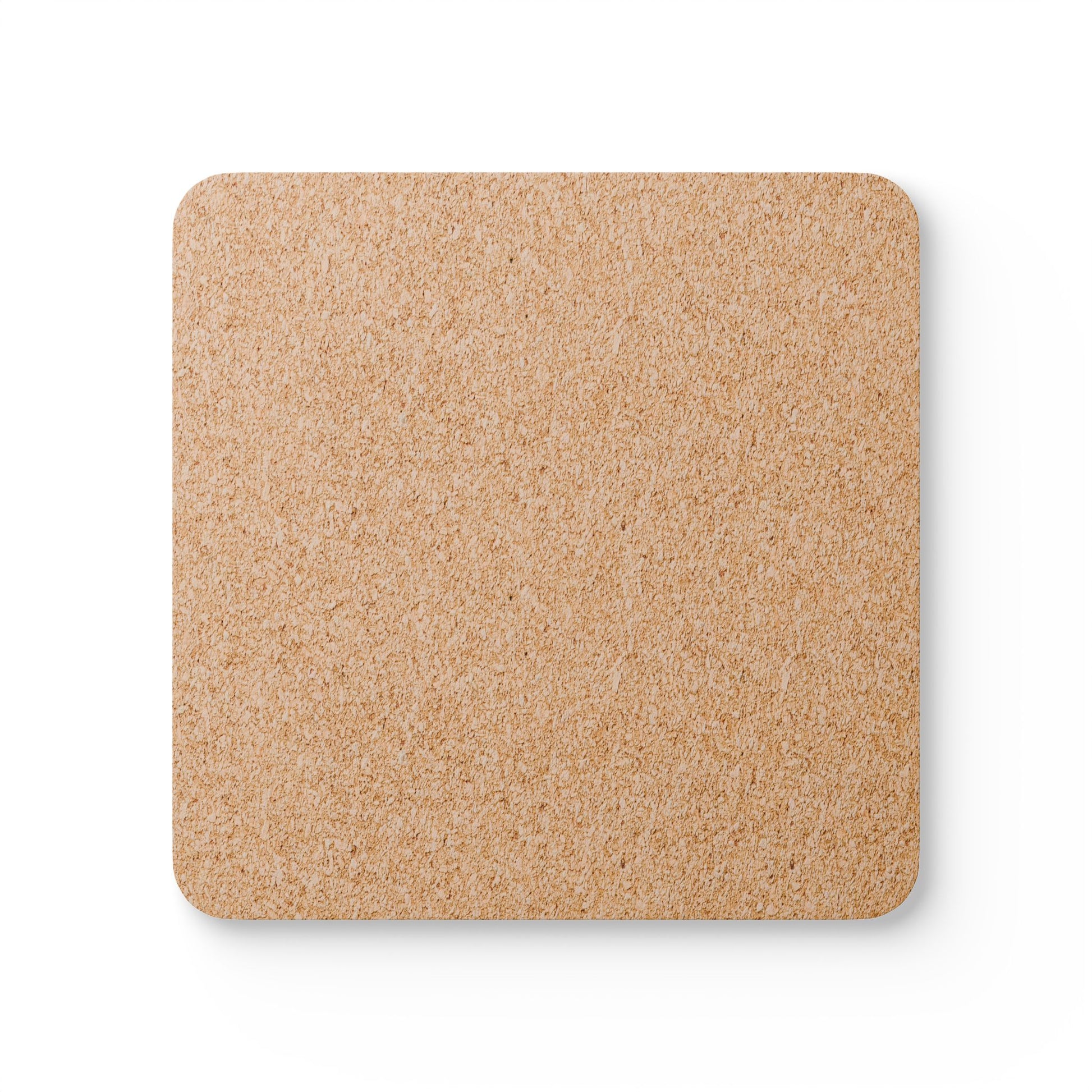 Atomic Groove Cork Coaster Set (4 pcs)