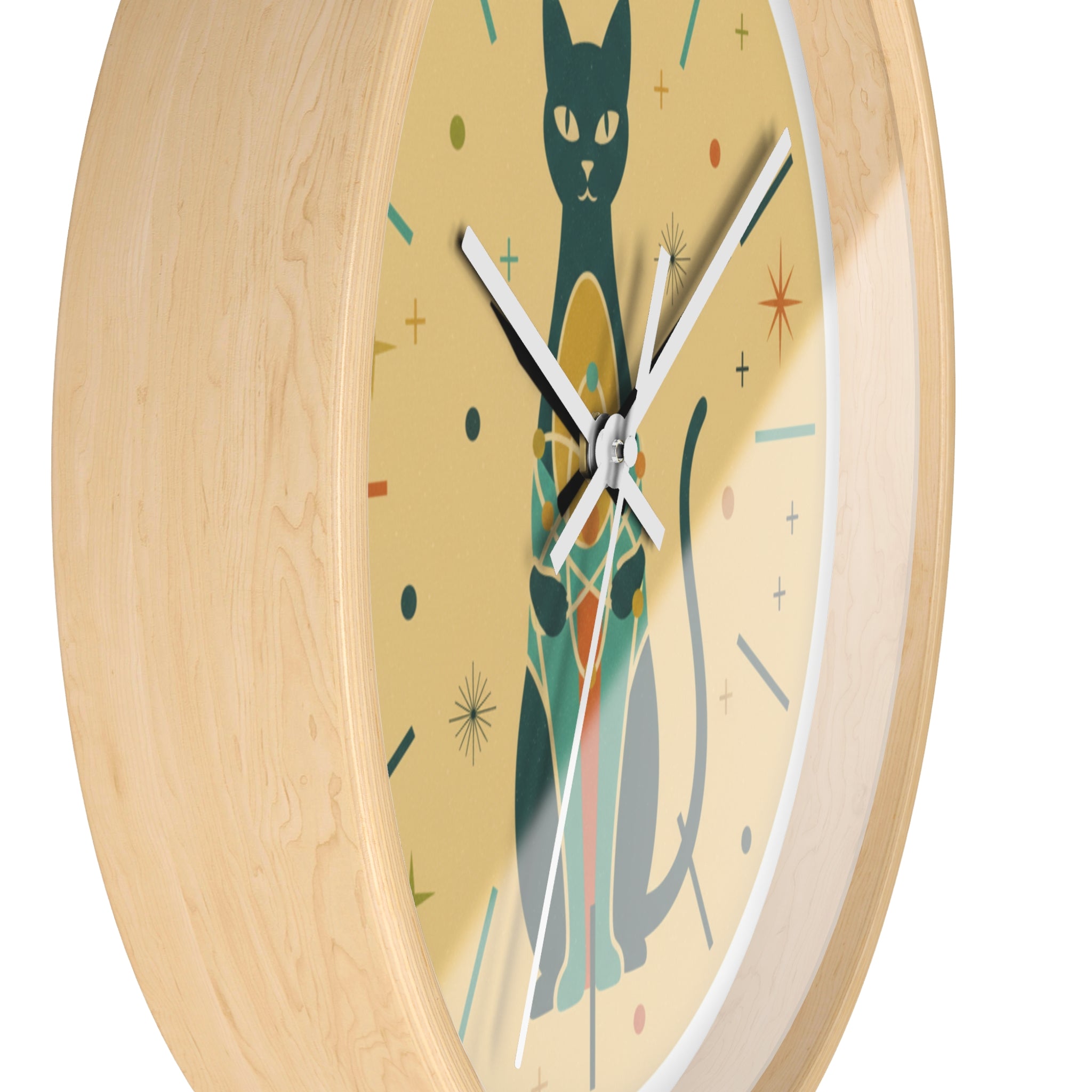 The Atomic Feline Wall Clock