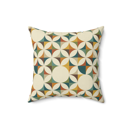 Atomic Pinwheel Pillow