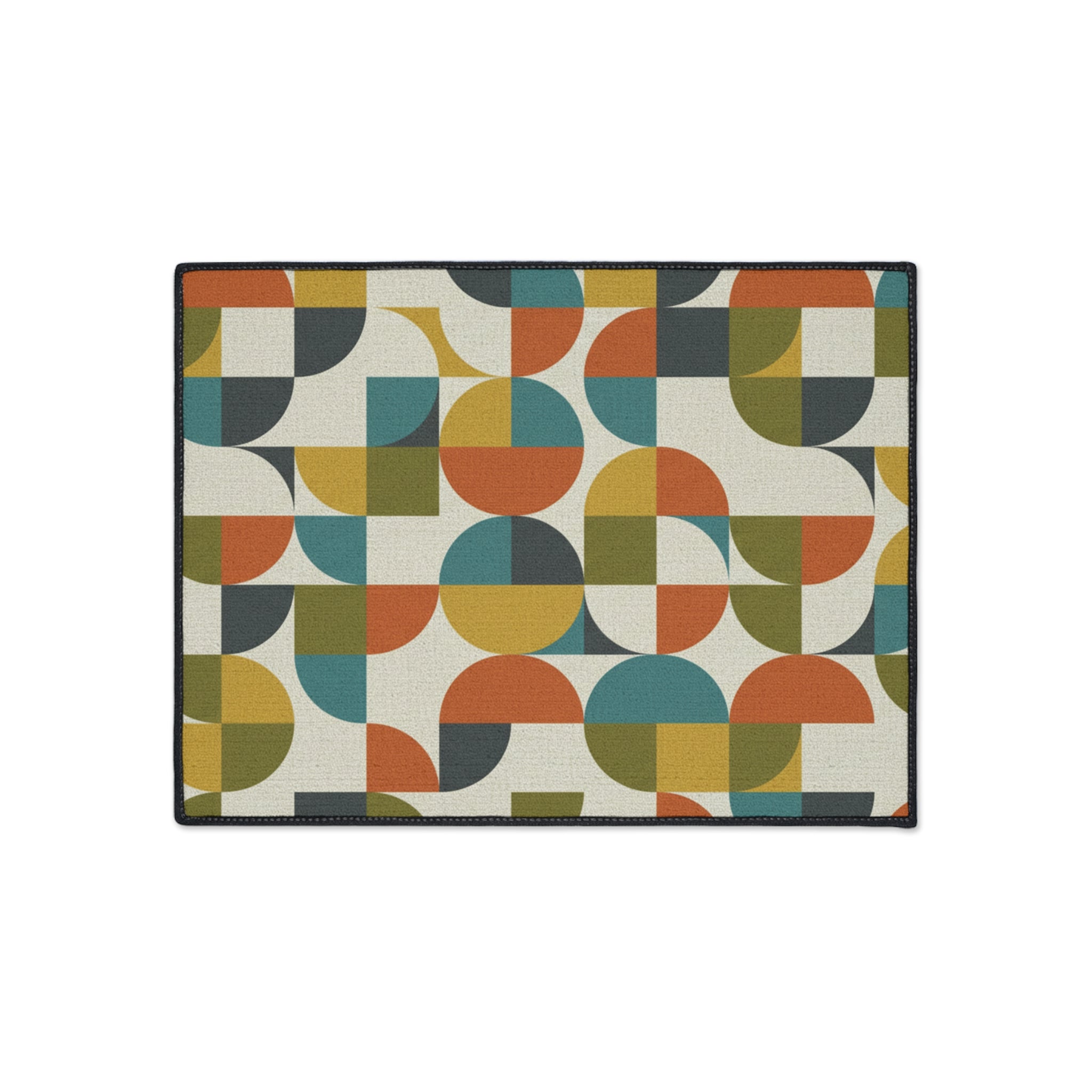 Bauhaus Bath Mat | Mid-Century Modern Floor Mat Scandi Design