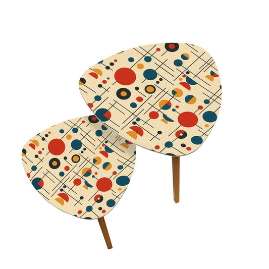 Triangle Coffee Table Set of 2