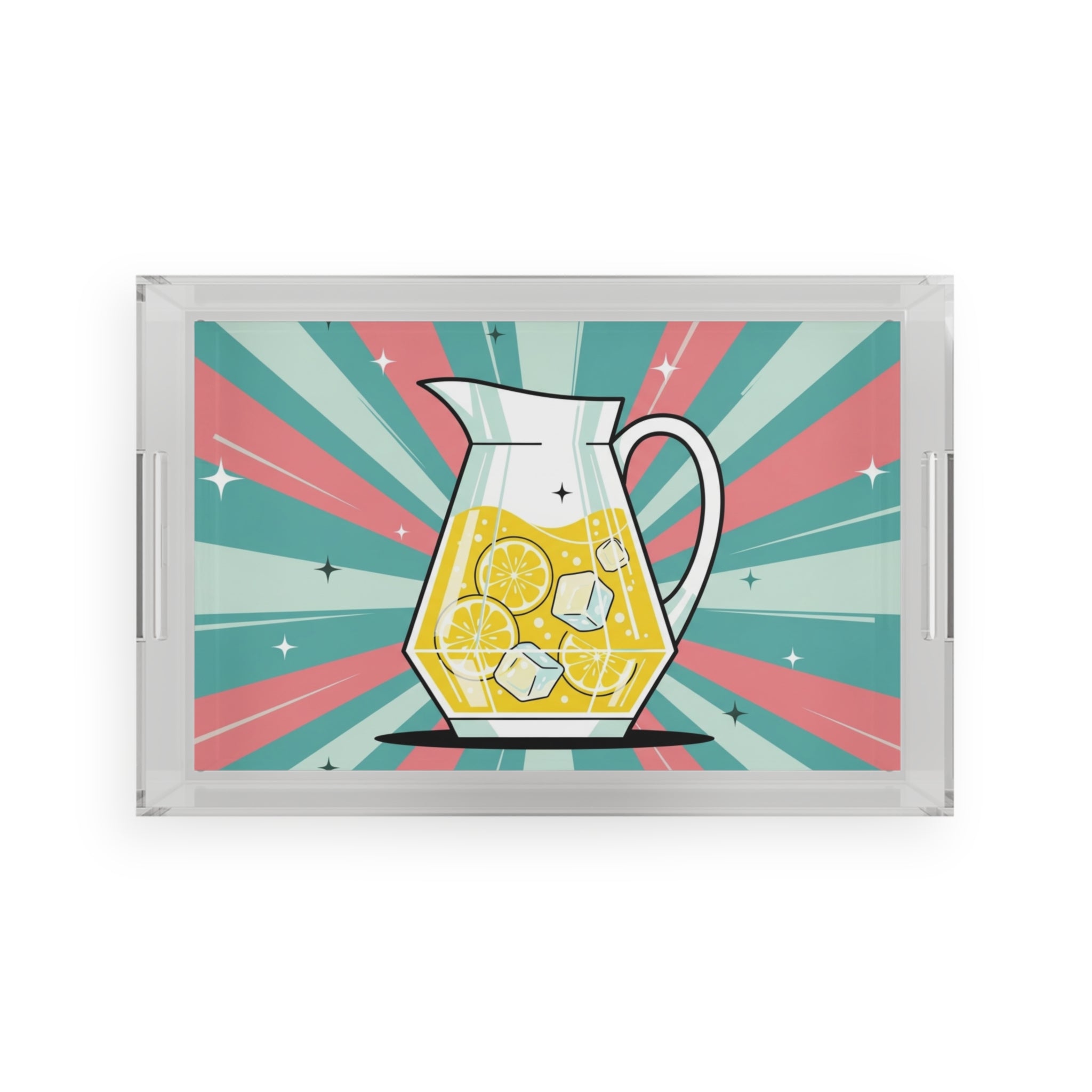 The Fresh Squeezed Serving Tray — Retro Acrylic Art