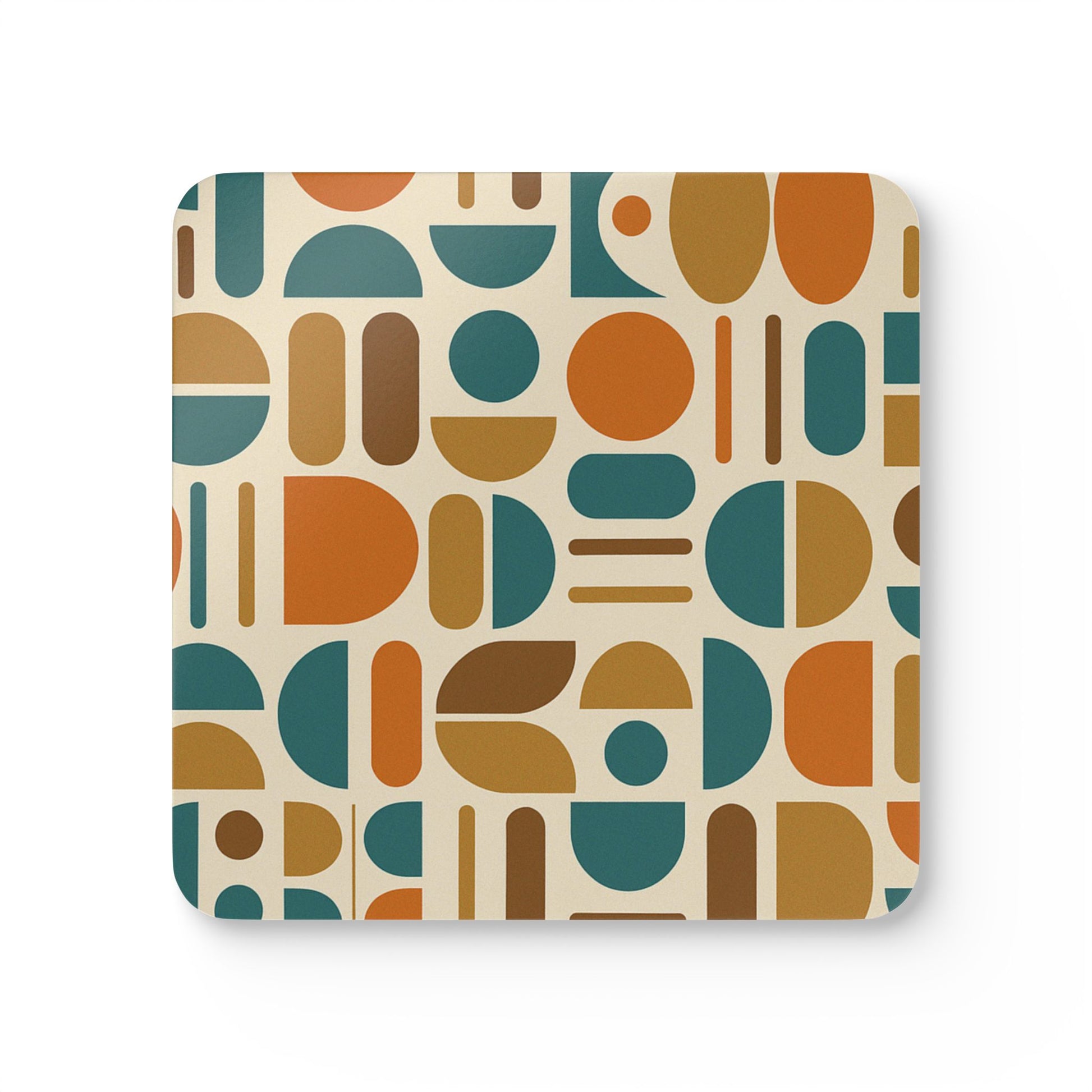 Atomic Groove Cork Coaster Set (4 pcs)