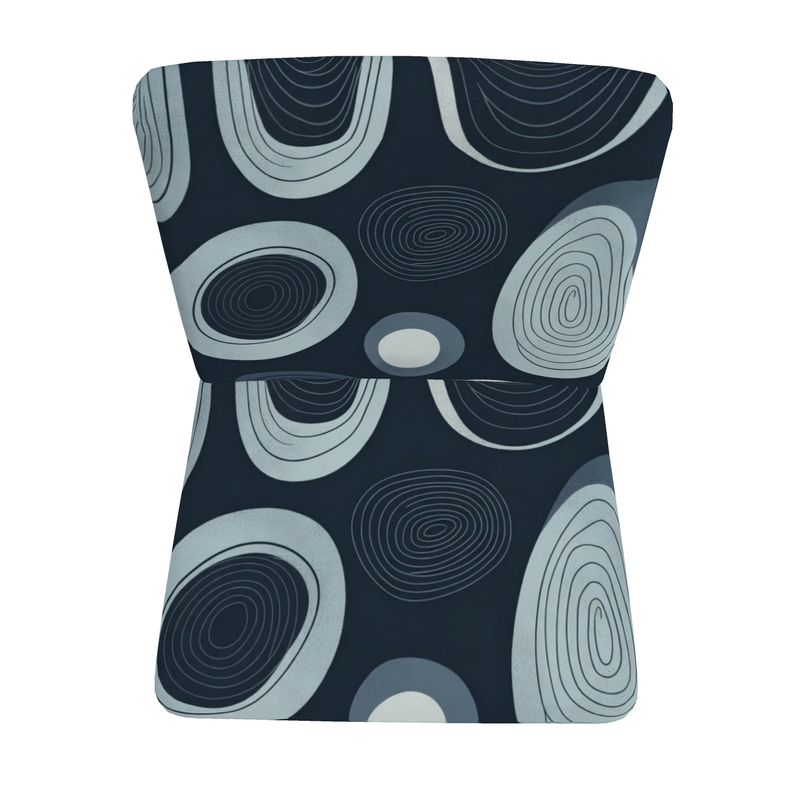 The "Orbit" Occasional Chair | Midnight & Slate