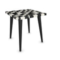 The "Op Art" Side Table | Monochrome Mod