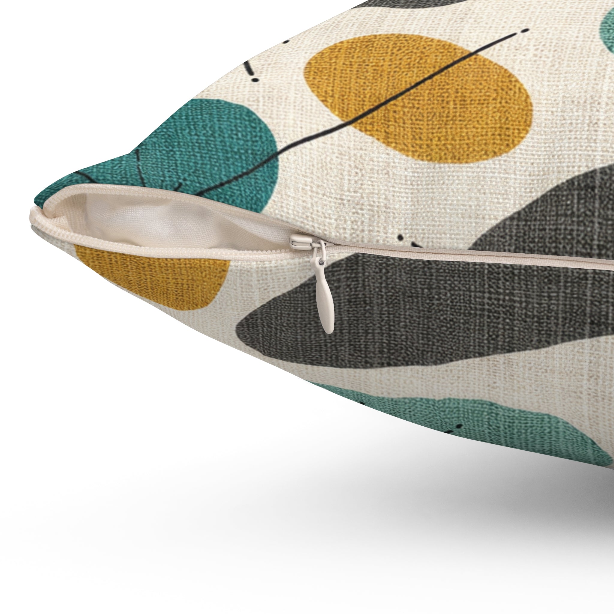 Atomic Boomerang Throw Pillow