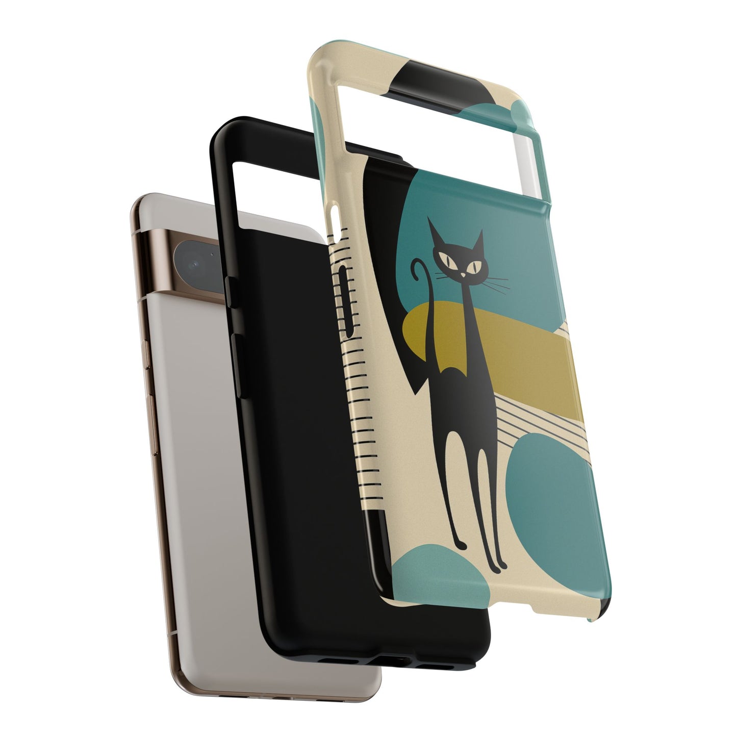 Atomic Cool Cat Phone Case