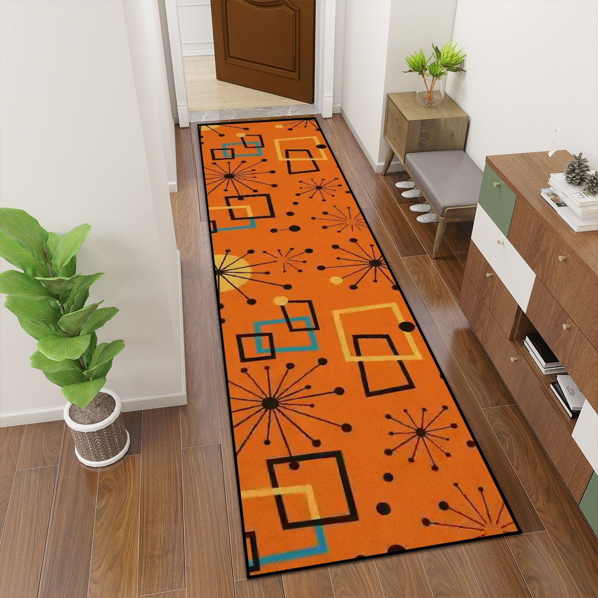 Retro Rocket Lounge Runner