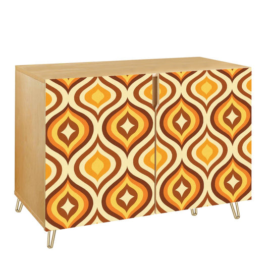 Groovy Diamond Waves Cabinet
