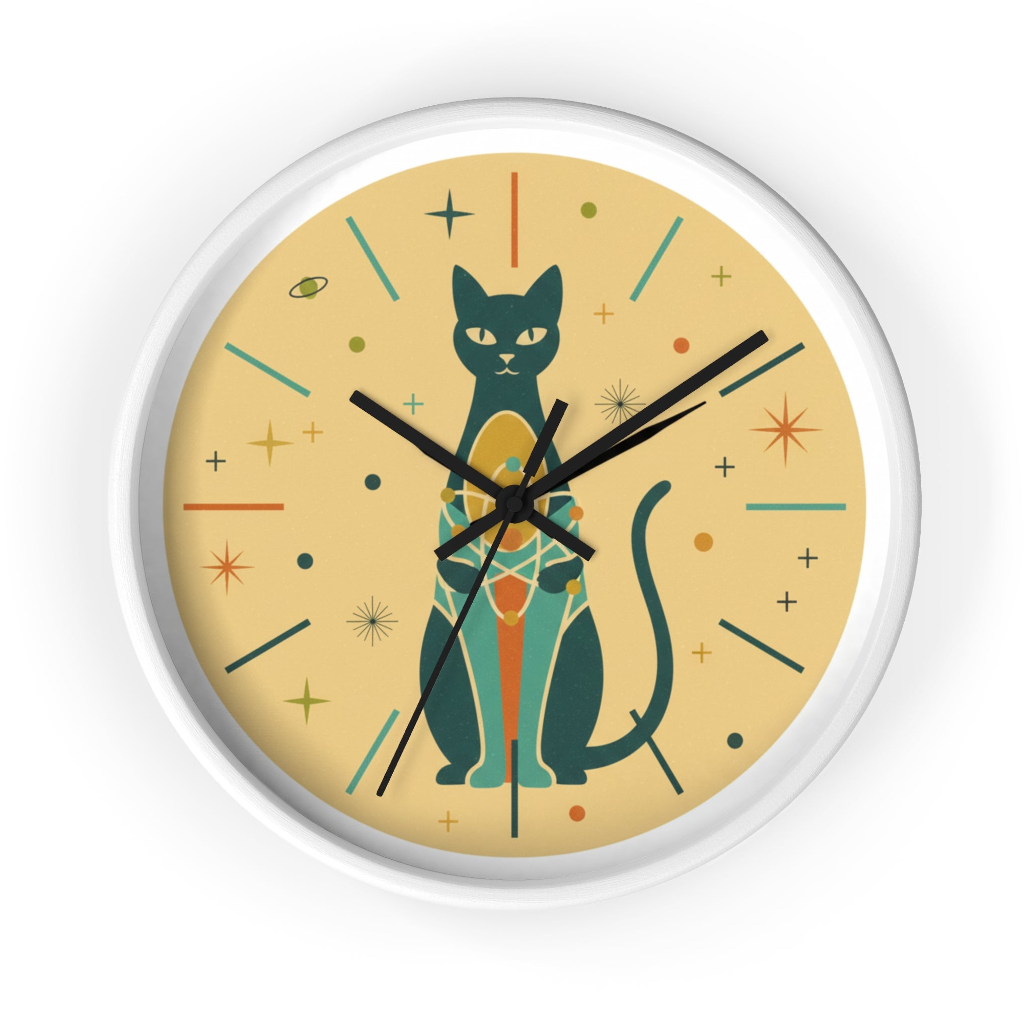 The Atomic Feline Wall Clock