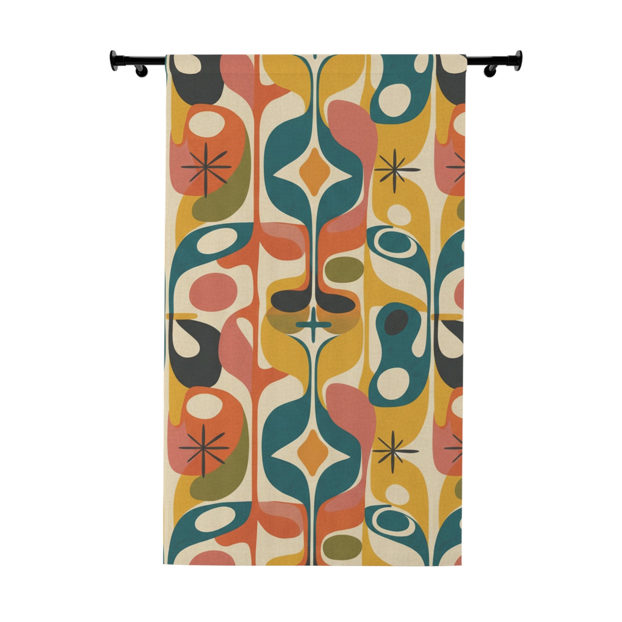 The Atomic Bloom Blackout Curtain (Single Panel)