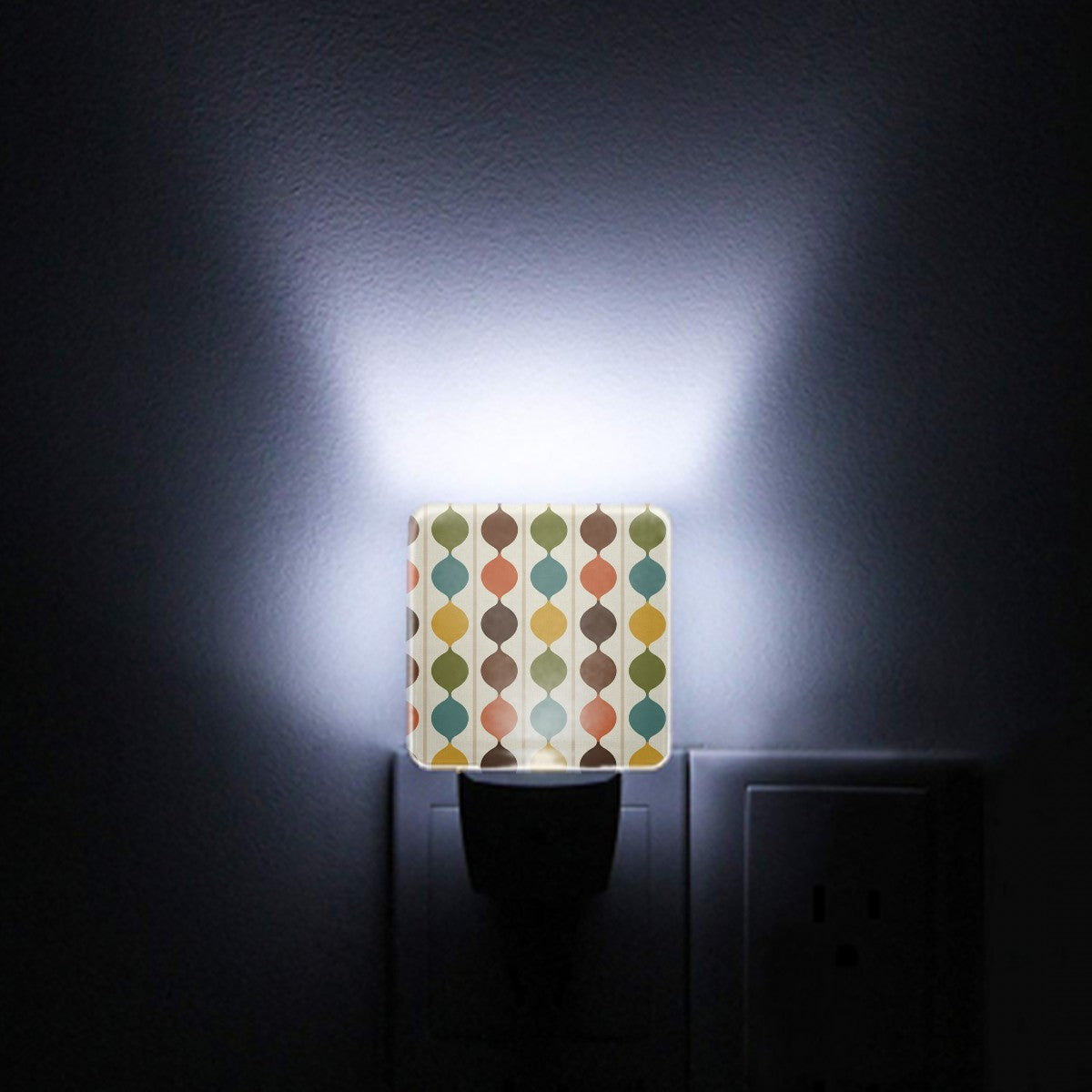 Retro Teardrop LED Night Light — Set of 2