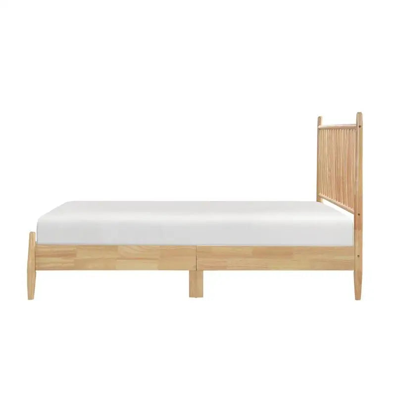 Brickell Collection – Mid‑Century Modern Queen Platform Bed