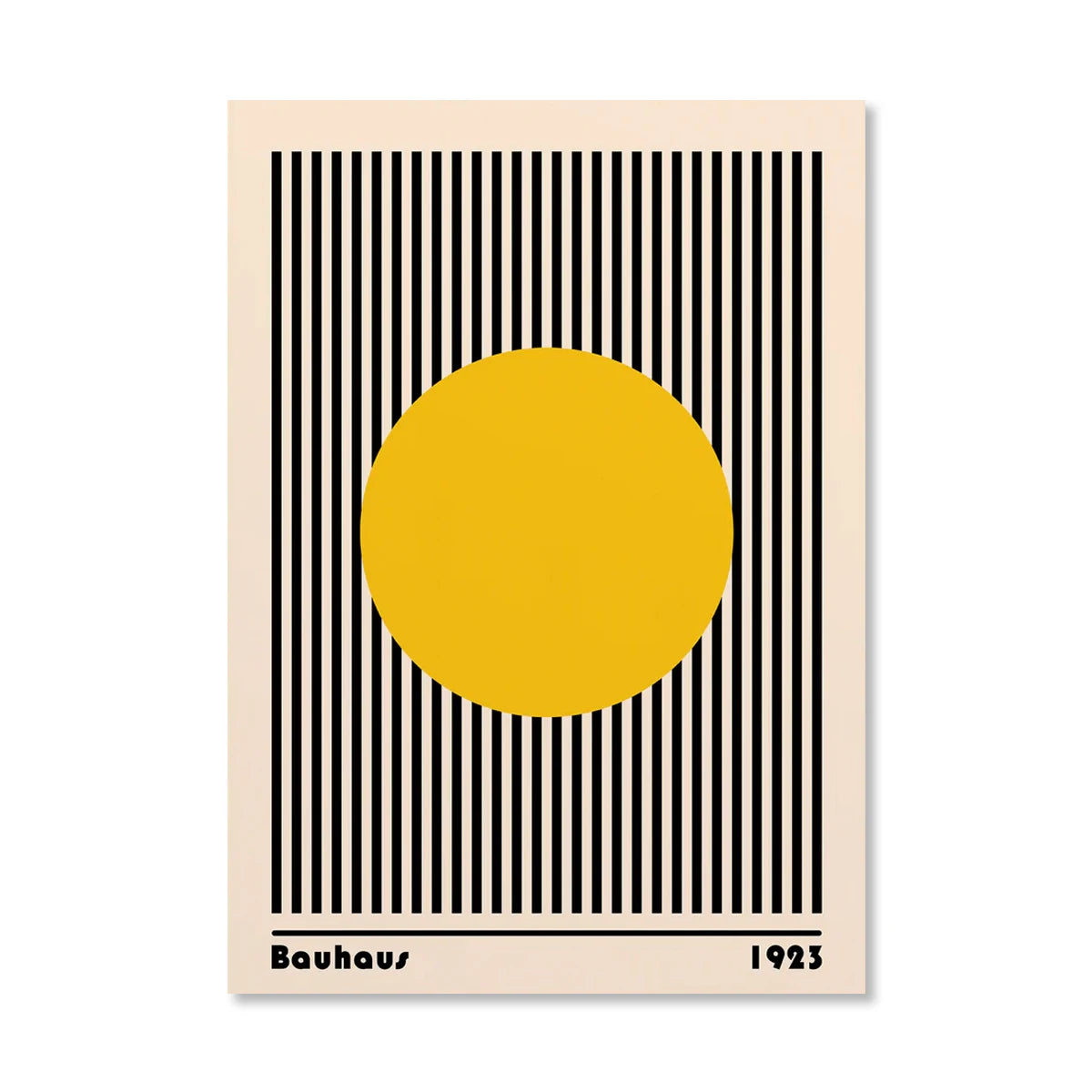 Bauhaus Style Canvas Prints – Unframed