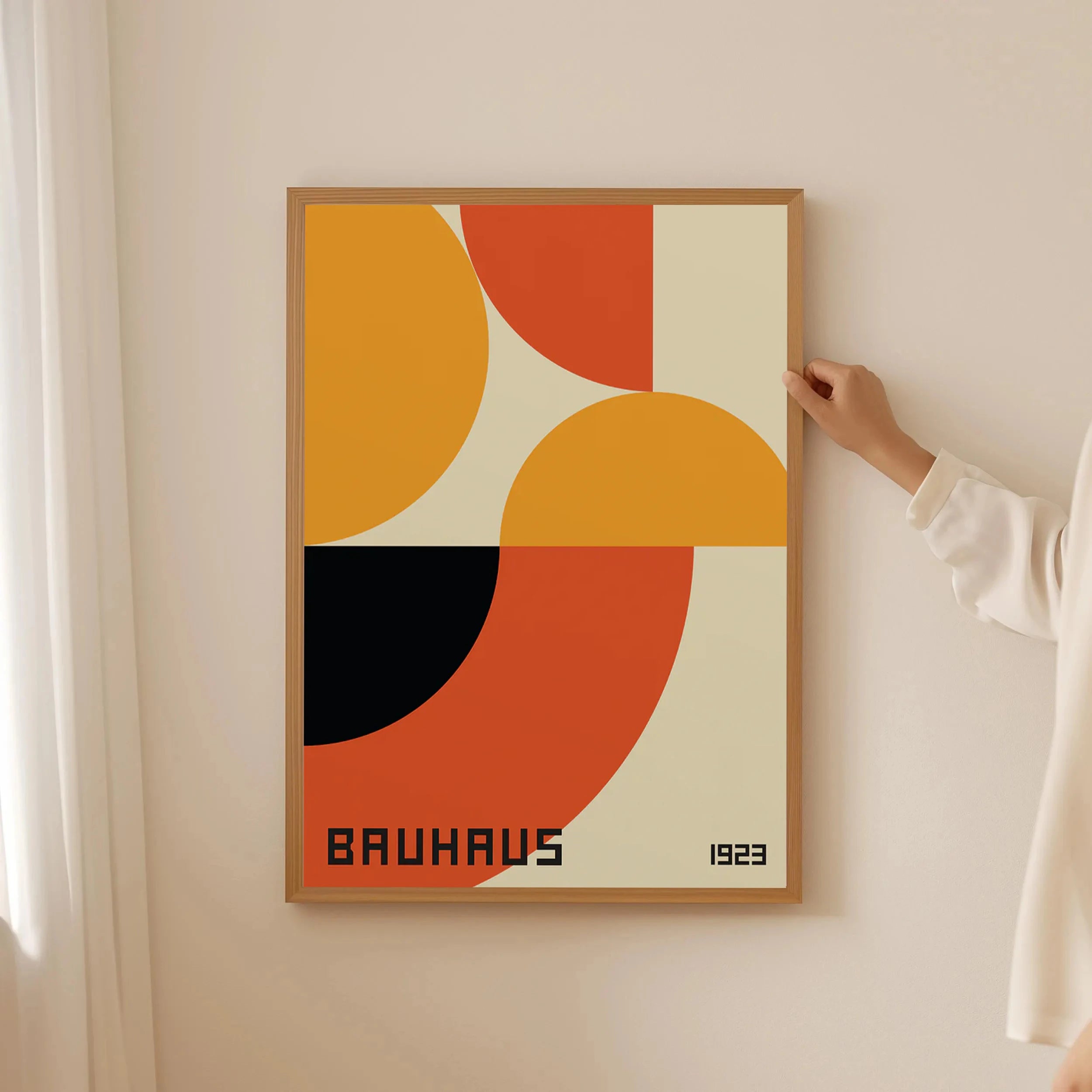 Bauhaus Style Canvas Prints – Unframed