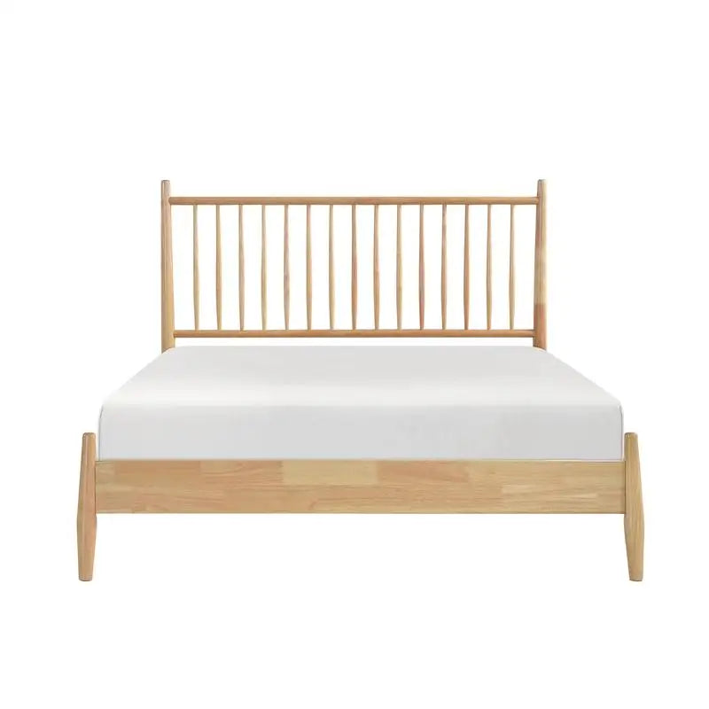 Brickell Collection – Mid‑Century Modern Queen Platform Bed