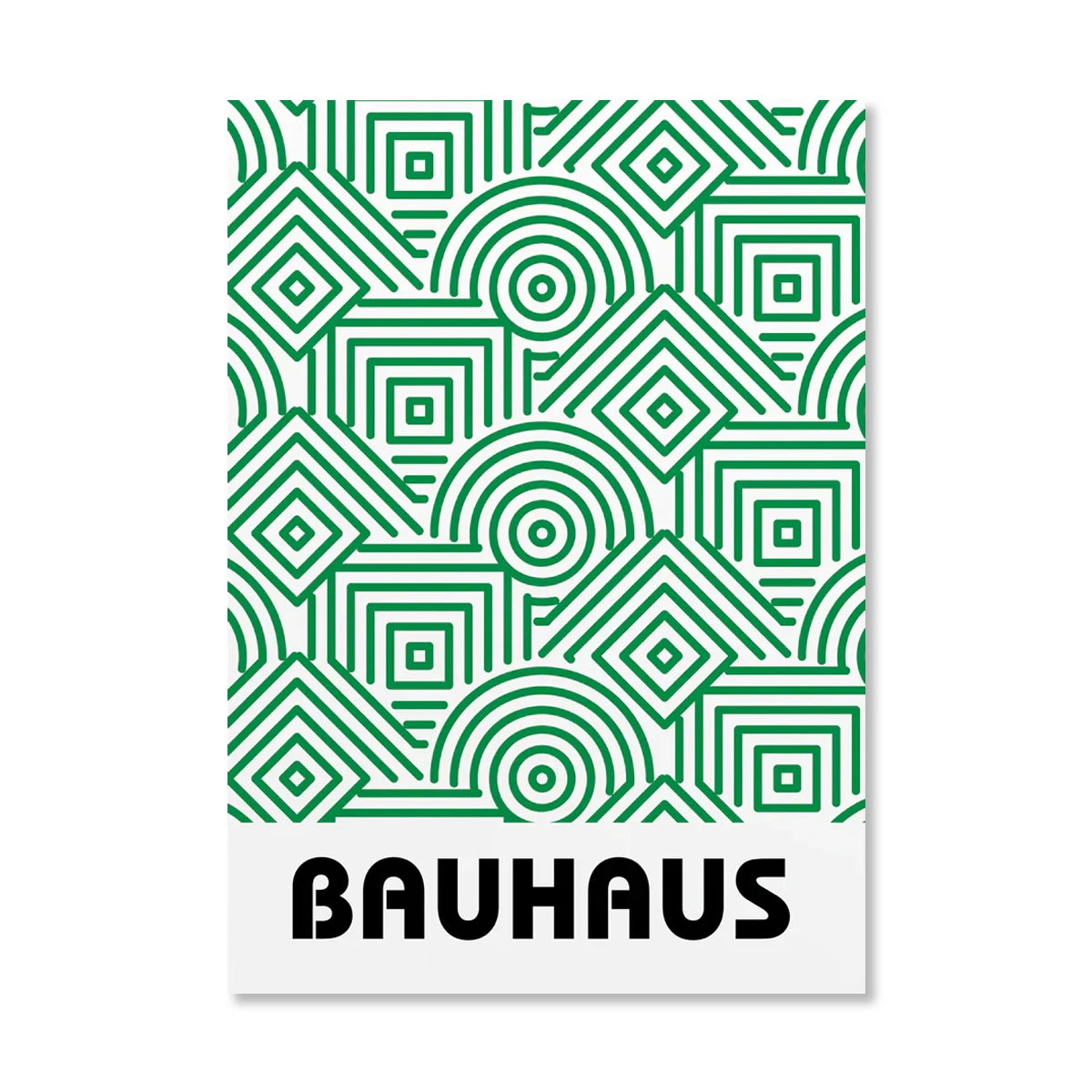 Bauhaus Style Canvas Prints – Unframed